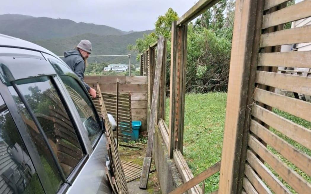 Wood Privacy Fence Restoration by Hicks Fencing
